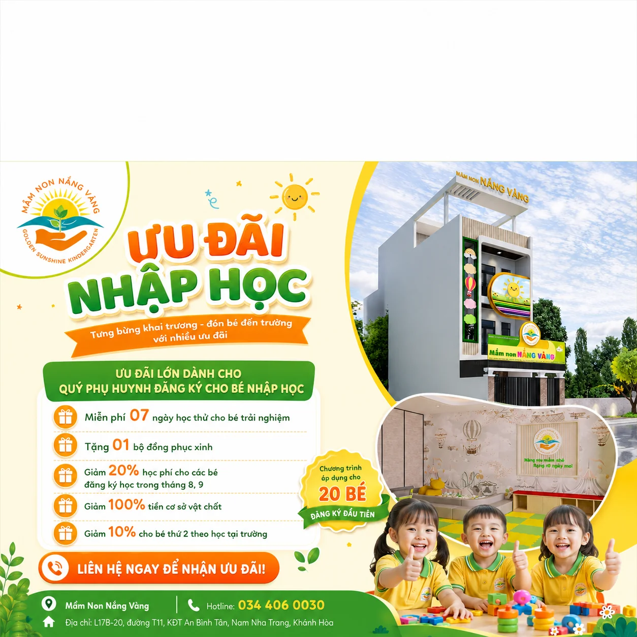 Trường Mầm non Nắng Vàng