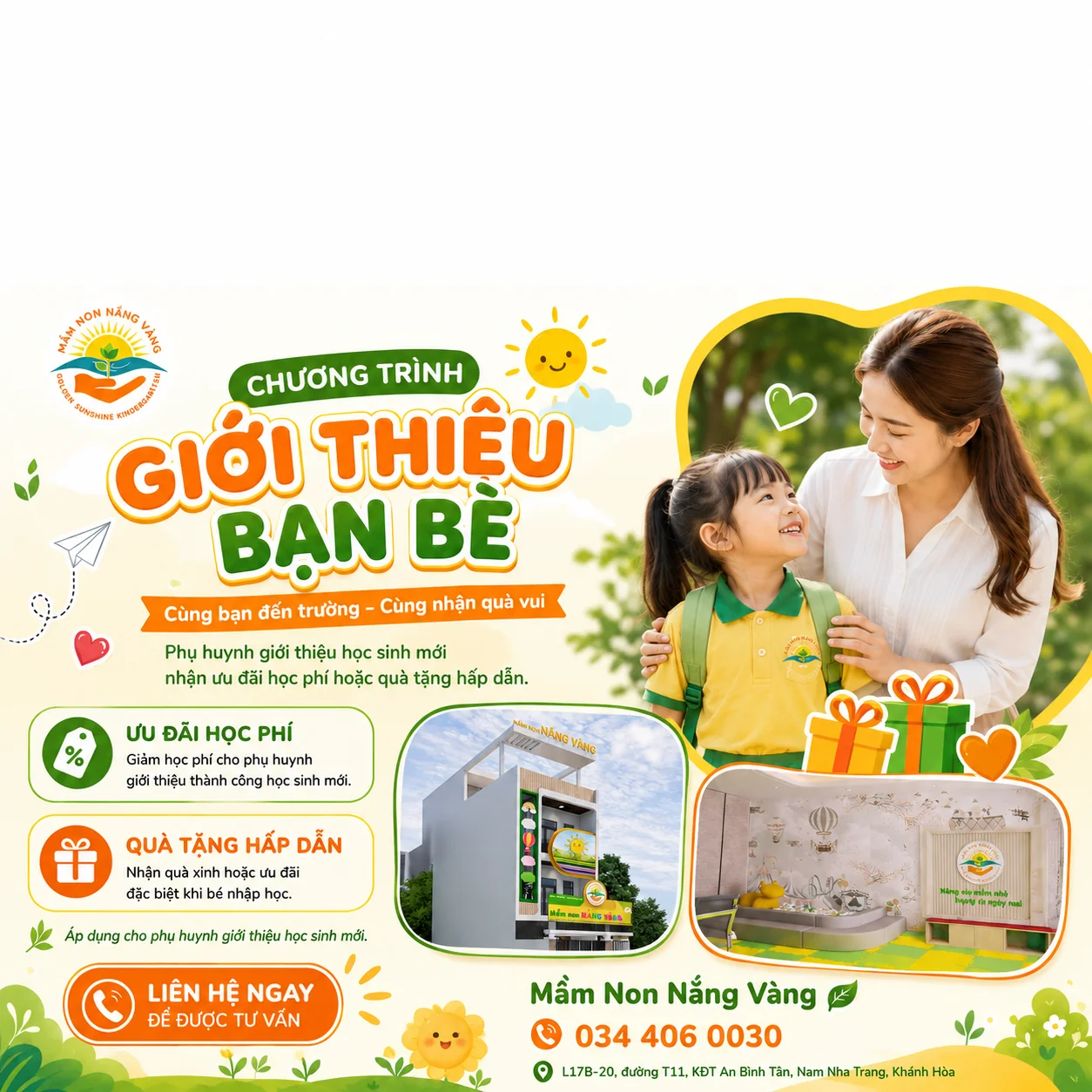Trường Mầm non Nắng Vàng