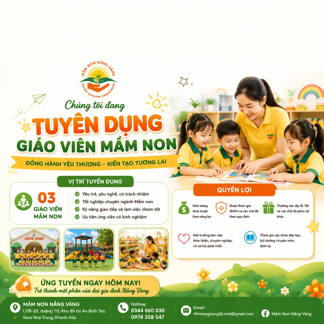 bằng cách di chuyển một vật chỉ thị